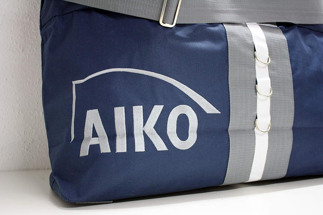 Aiko Multifunktionelle Riesentasche, Boxentasche, Schabrackentasche - 80x60cm, mit Zubehör marine, m