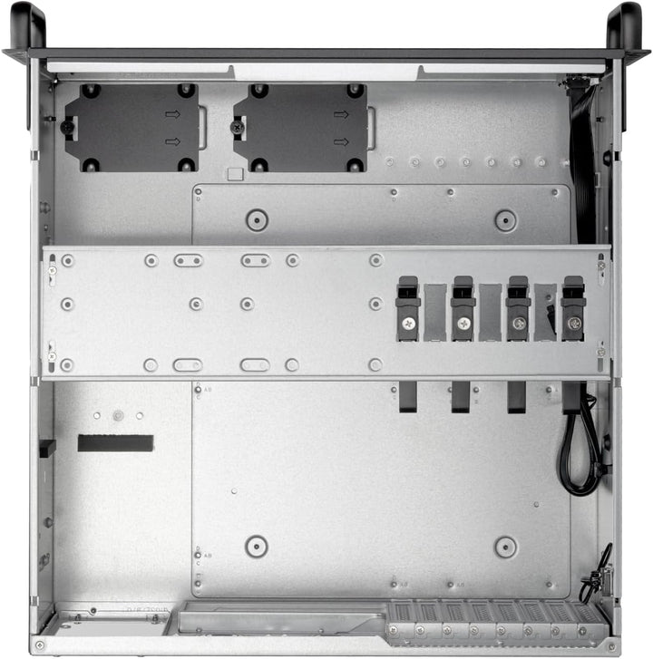 Silverstone Technology RM4A - 4U Rackmount-Servergehäuse mit erweiterter 360-mm-Radiator-Kompatibili