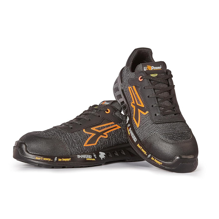U-Power RED Leve Bruce, Sicherheitsschuhe, leichte, durchtrittsichere Unisex-Sneaker, Bastsohle, Inf