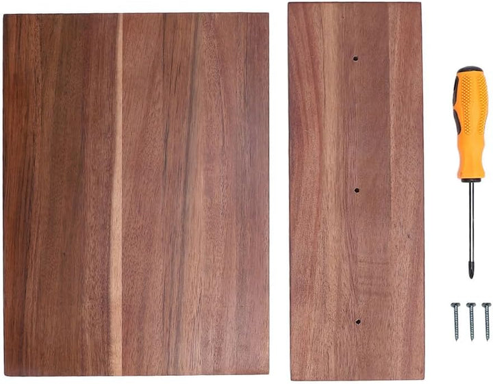 Messerblock Magnetisch Holz, Doppelseitiger Messerhalter Magnetisch Magnet Messerhalter Ohne Messer
