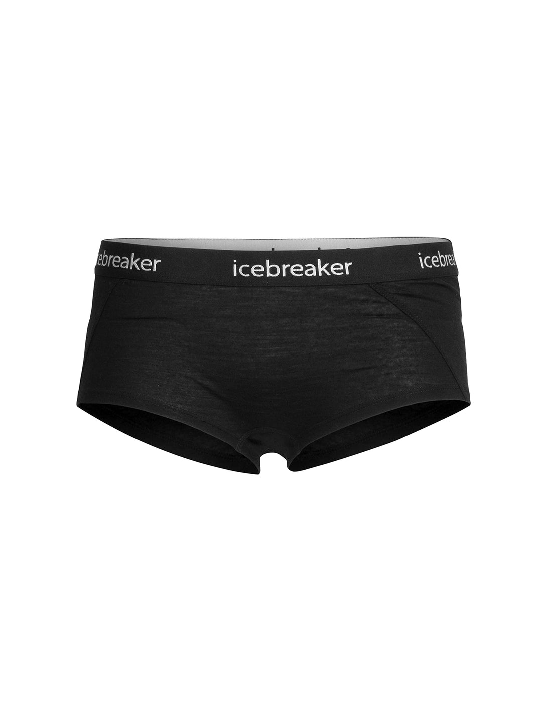 Icebreaker Damen Funktionsunterwäsche Sprite Hot Pants XS Schwarz, XS Schwarz