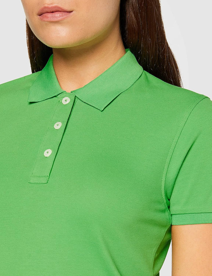 Clique Damen Premium Polo Shirt Polohemd S Grün (Apfelgrün), S Grün (Apfelgrün)