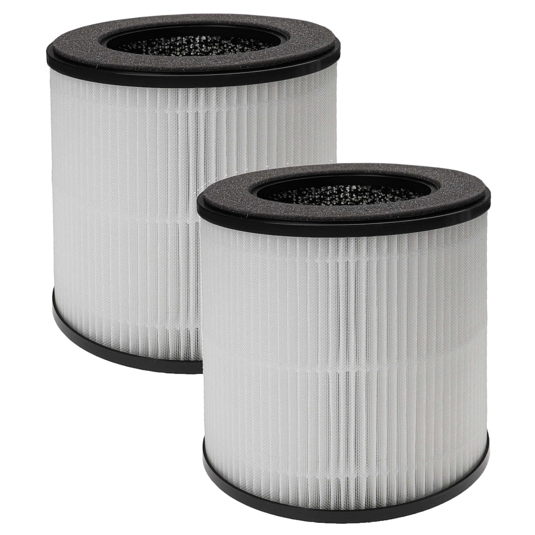 vhbw 2x Luftilter kompatibel mit DIKI B-D02H Luftreiniger - Kombifilter Vorfilter + HEPA + Aktivkohl