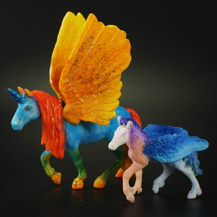 DIY Malerei Einhorn Kit Kunst und Handwerk Set für Kinder oder Mädchen Dekorieren und Zeichnen 3D Sp