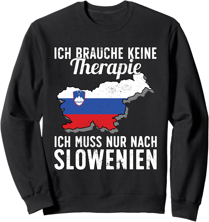 Slowenische Flagge I Slowenien Urlaub I Slowenien Sweatshirt