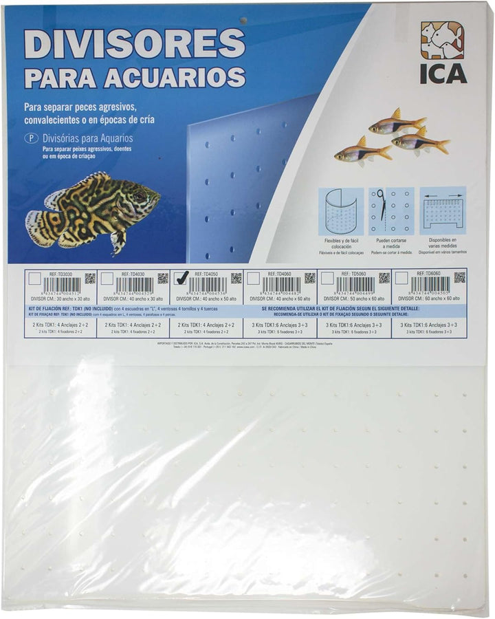ICA Tank Trennwand, 40 x 50 cm, 280 g