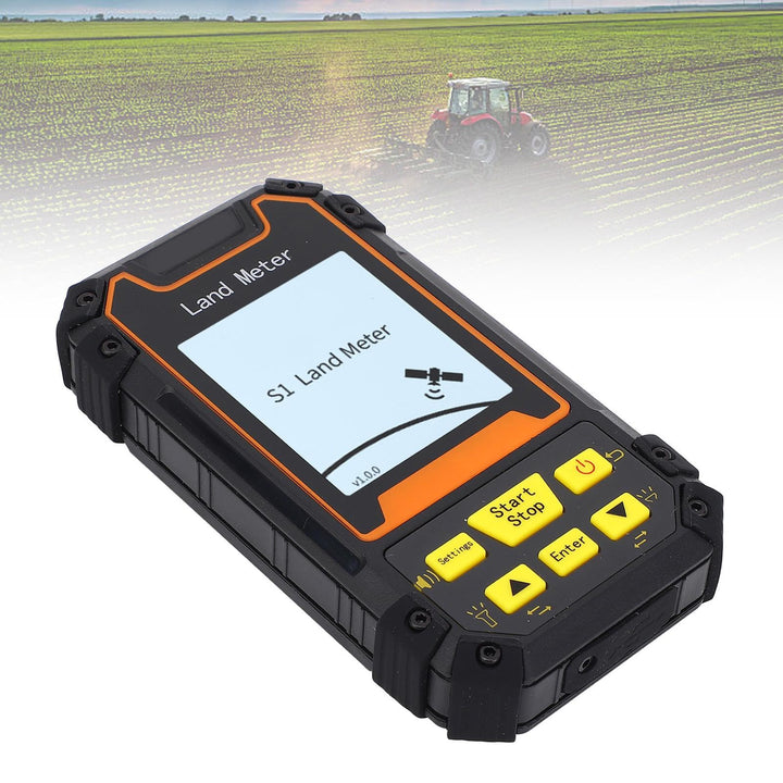 Landflächenmessgerät GPS, Tragbares GPS-Landvermessungsgerät Mit 2,4-Zoll-LCD-Bildschirm, Tragbares