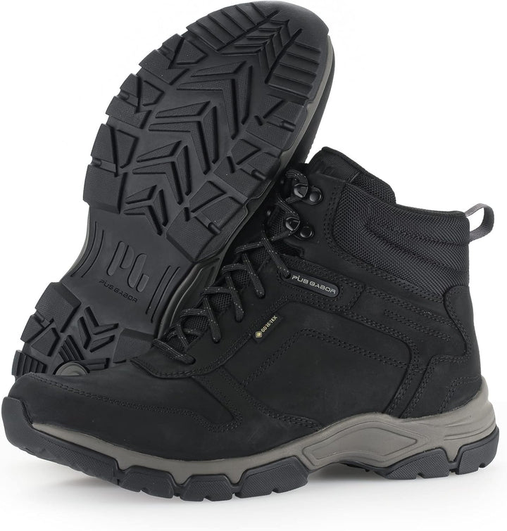 Pius Gabor Herren Boots,Stiefel,wasserdicht,Gore-TEX,Wechselfussbett 40.5 EU Schwarz, 40.5 EU Schwar