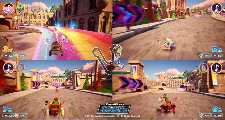 Dreamworks All-Star Kart Racing PS4 (SP)