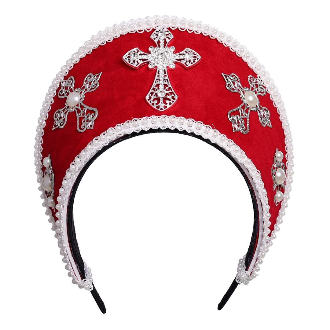 GRACEART Anne Boleyn Kunstperle Halskette Stil: 6 (Rot), Stil: 6 (Rot)