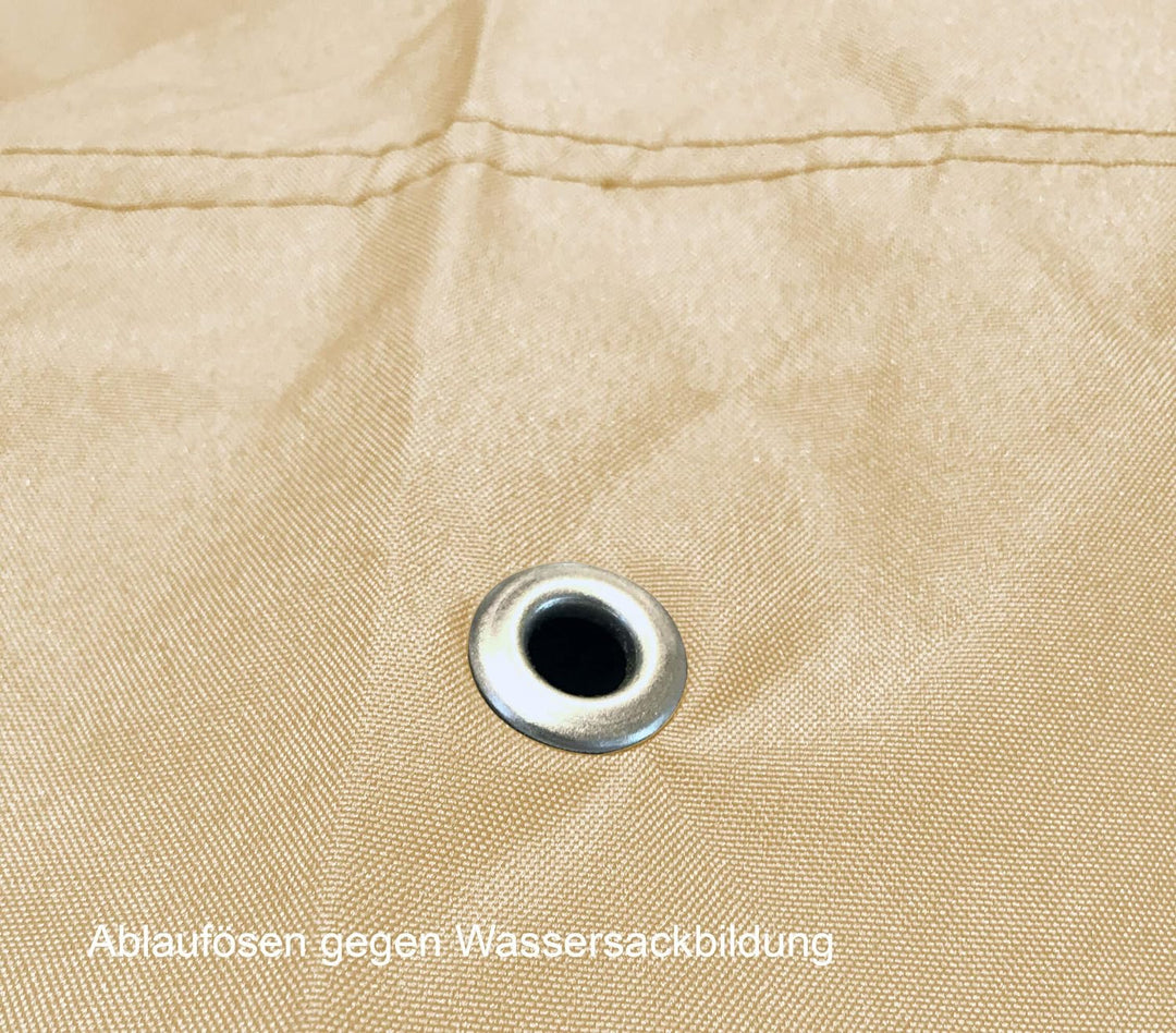 QUICK STAR Ersatzdach zu Bogenpergola 3x4m Sand Pavillon Pergola