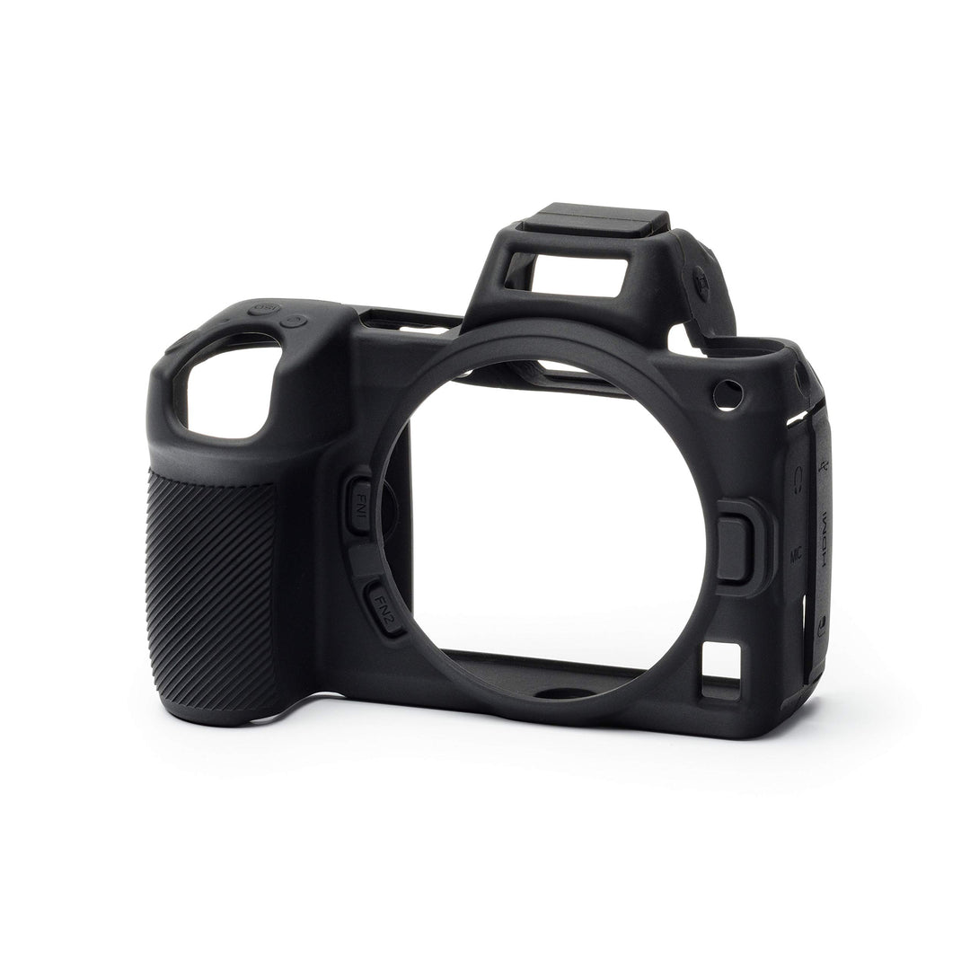easyCover - Silikon Kameratasche - Schutz für Ihre Kamera - Nikon Z5/Z6 II/Z7 II - Schwarz