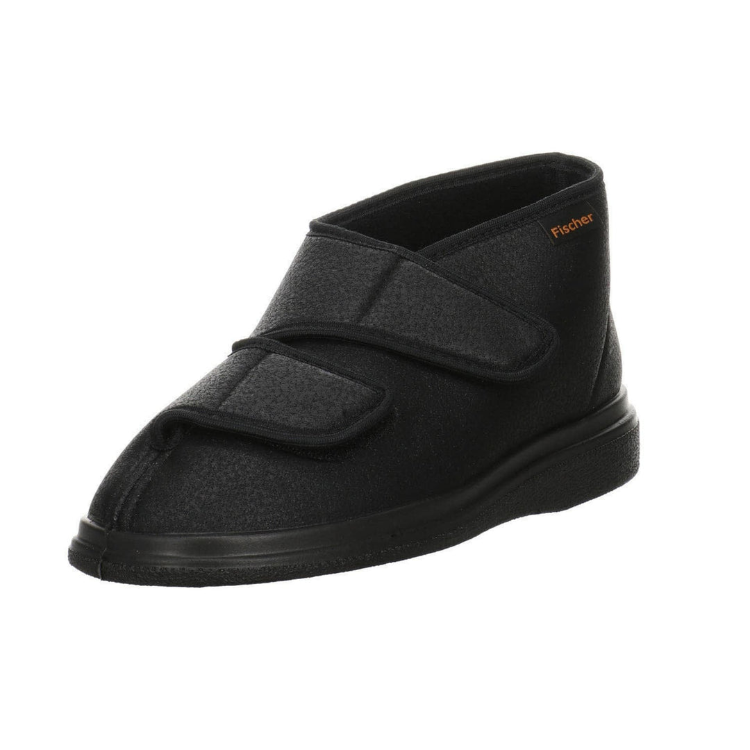 Fischer Herren Ortho Hohe Hausschuhe 36 EU Schwarz Schwarz 222, 36 EU Schwarz Schwarz 222