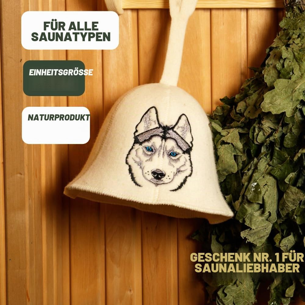 Natural Textile Saunahut &