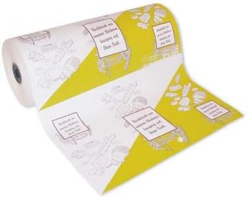 RAINBEAM Einschlagpapier, 50 cm breit, neutral bedruckt, 1 Stück (1er Pack)