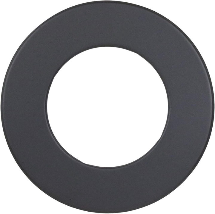 LANZZAS Ofenrohr Wand-Rosette mit 50 mm Rand - Durchmesser Ø 180 mm - Farbe: gussgrau | Rauchrohr Ab