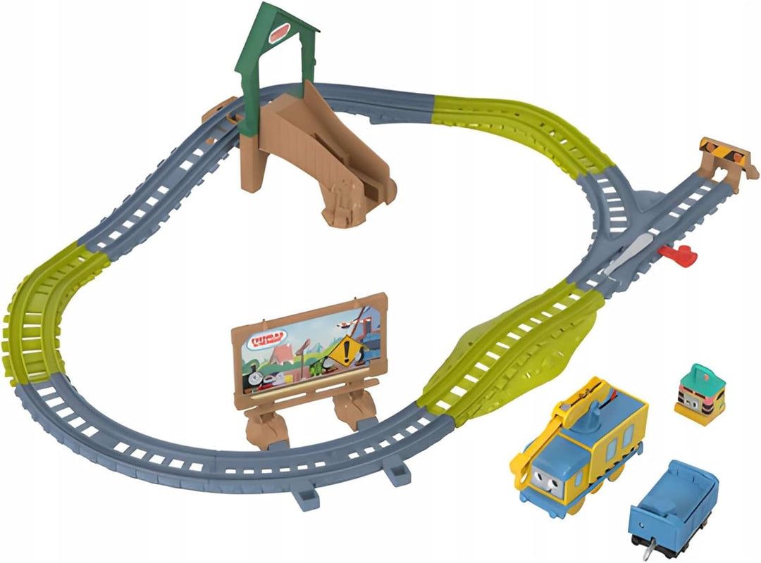 Thomas & Seine Freunde Busy Friends Lokomotive + Schienen-Set