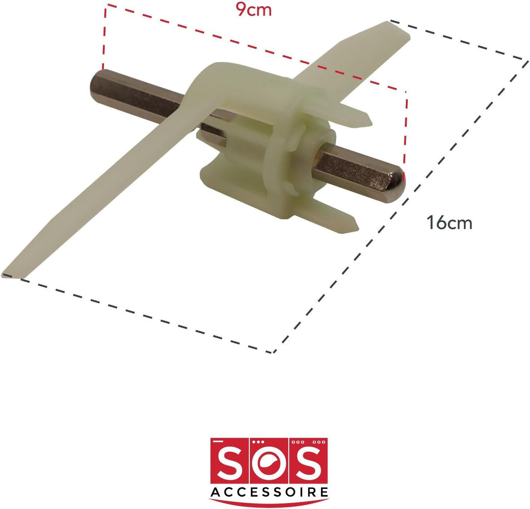 Mitnehmer 00630760 kompatibel mit/Ersatzteil für Bosch MUM5... Küchenmaschine Schnitzelwerk