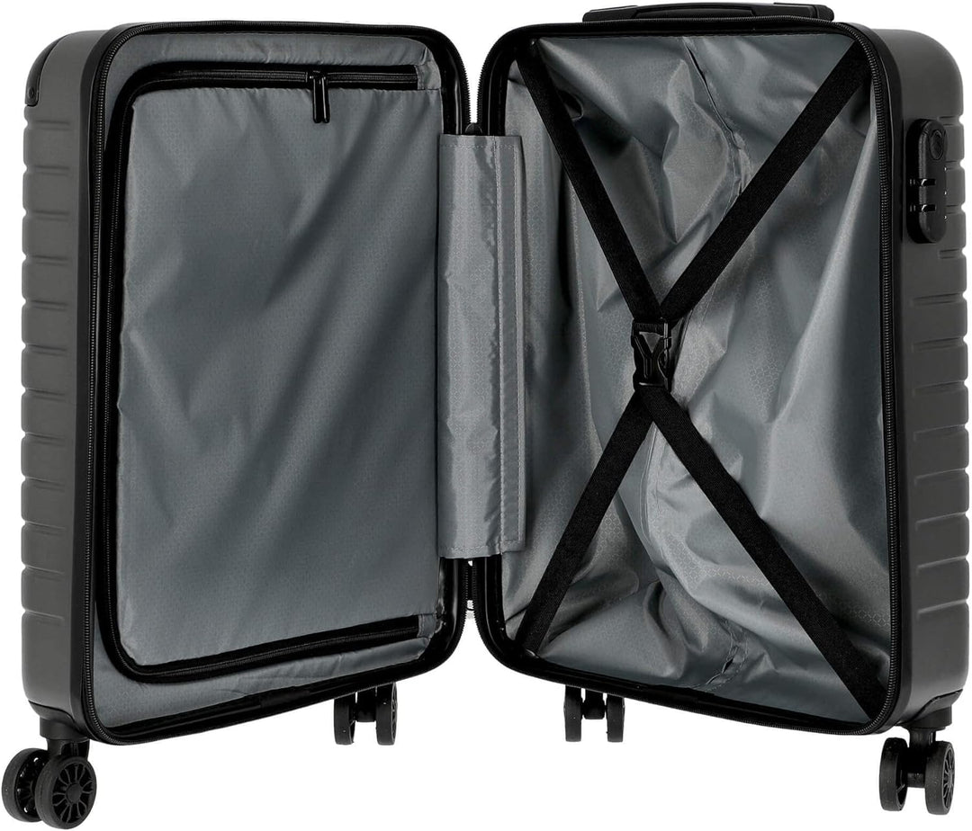 SOMKO Line - 4-Rollen Kabinentrolley S 55 cm, Anthrazit
