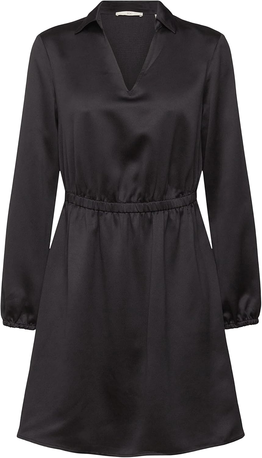 ESPRIT Damen Kleid S 001/Black, S 001/Black