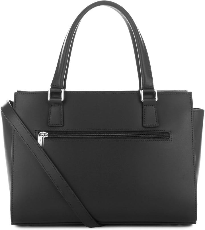 Lancaster Unisex Glatt Tasche, Schwarz