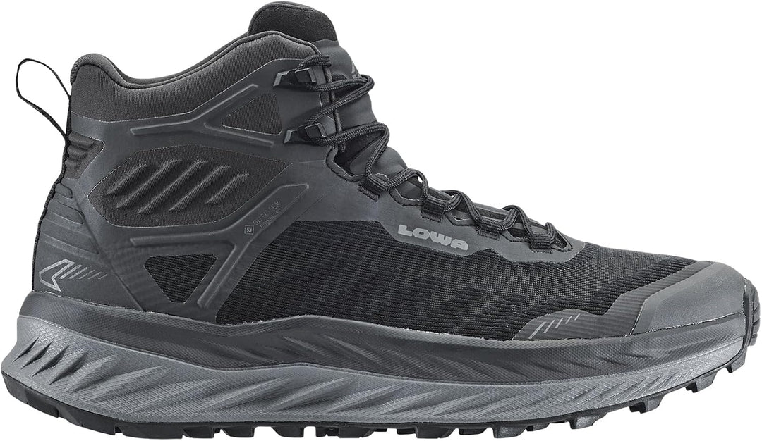 LOWA Stiefel Dreiviertel FORTUX GTX QC 47 EU Schwarz, 47 EU Schwarz
