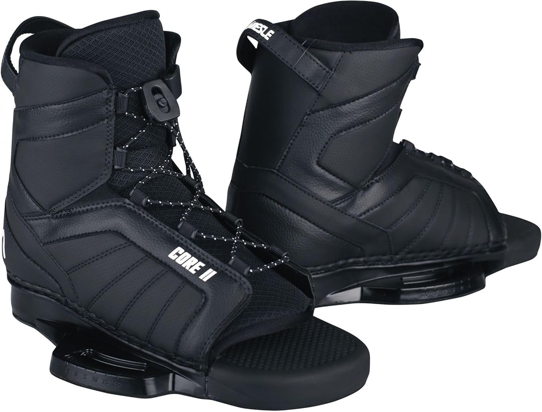 Mesle Wakeboard Set Pilot mit Core Bindung, Profi Wakeboard für Boot & Jet-Ski 138.0 Zentimeter L-XL