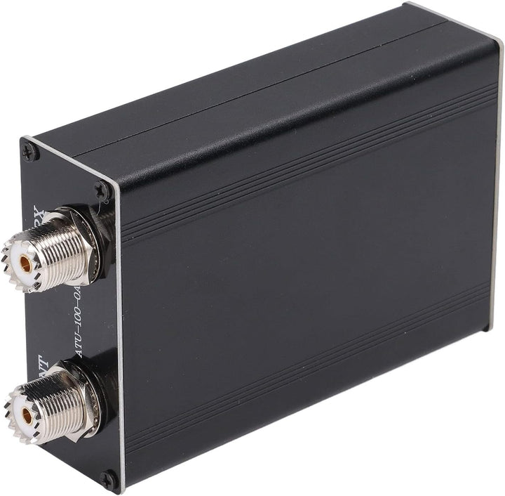 ATU-100 1,8–55 MHz Antennentuner, Automatischer 100-W-Mini-Antennentuner mit 0,96-Zoll-OLED-Display,