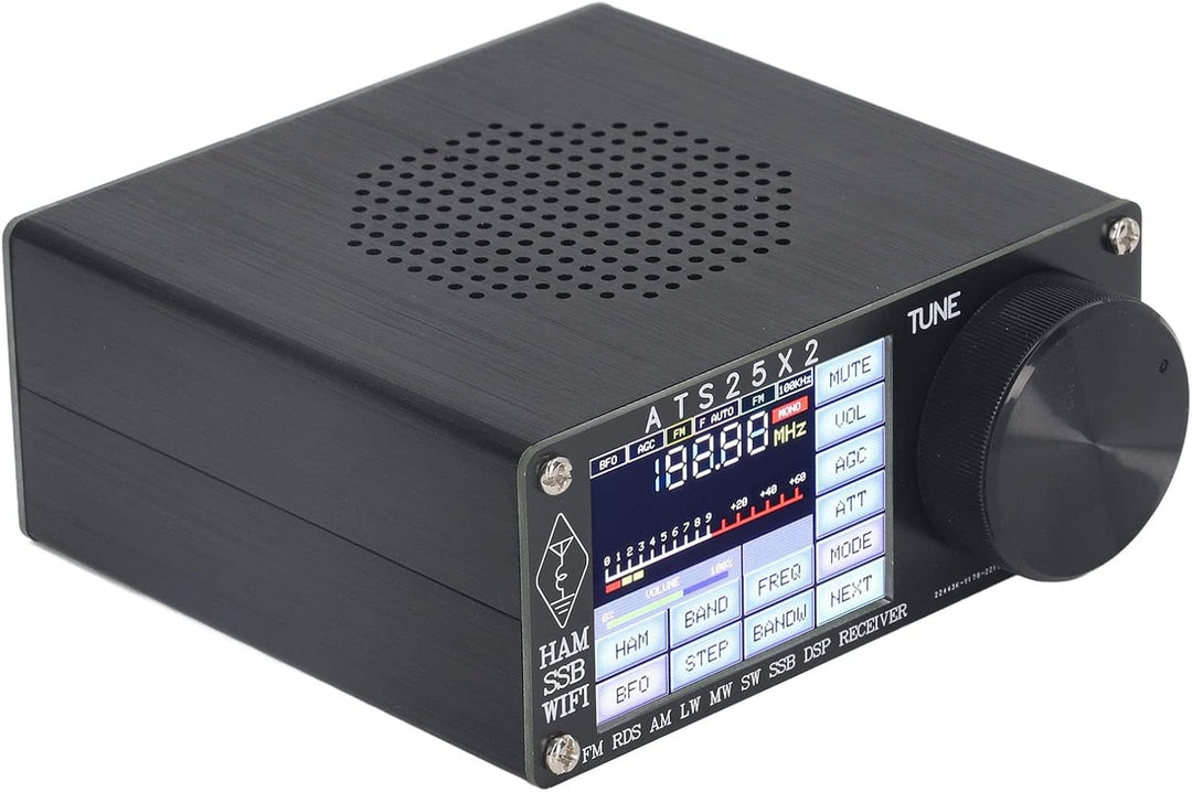 Oumefar Full Band Radio Receiver DSP Shortwave Multi Modes mit Spectrum Scanning ATS25X2 FM LW Porta