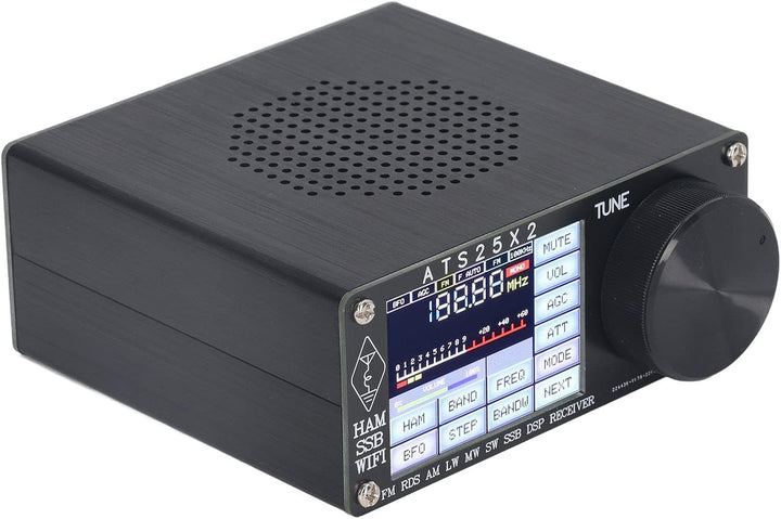 Oumefar Full Band Radio Receiver DSP Shortwave Multi Modes mit Spectrum Scanning ATS25X2 FM LW Porta