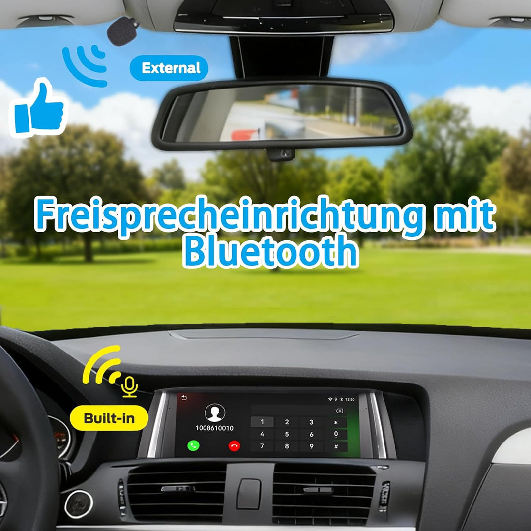 Fast Boot Linux Autoradio kompatibel mit BMW X3 X4-Reihe F25 F26 (2011-2013) CIC iDrive Upgrade | Bl