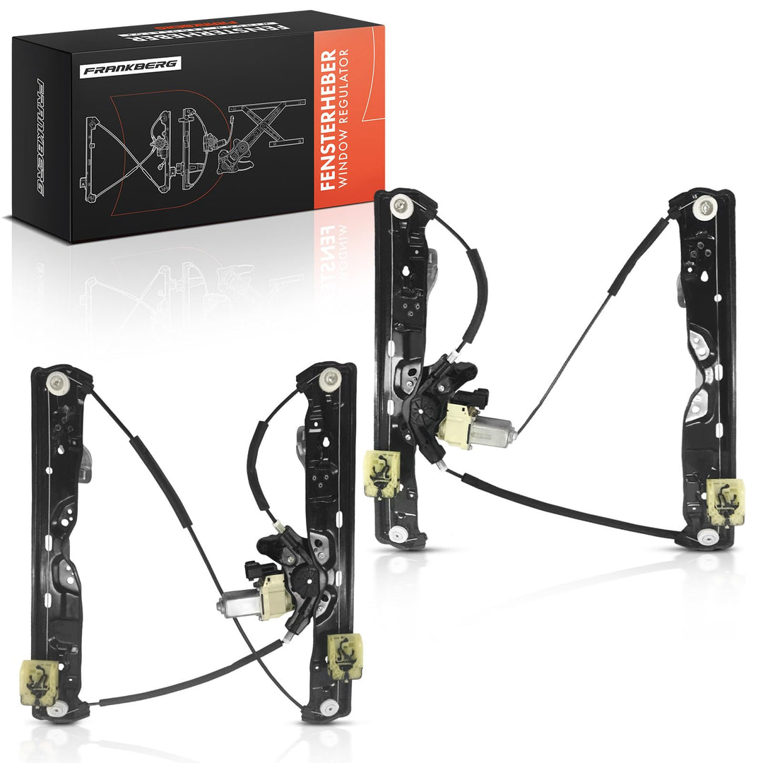 Frankberg 2x Fensterheber Fensterhebermechanik Vorne Links Rechts Kompatibel mit XF X260 3.0L 2015-2