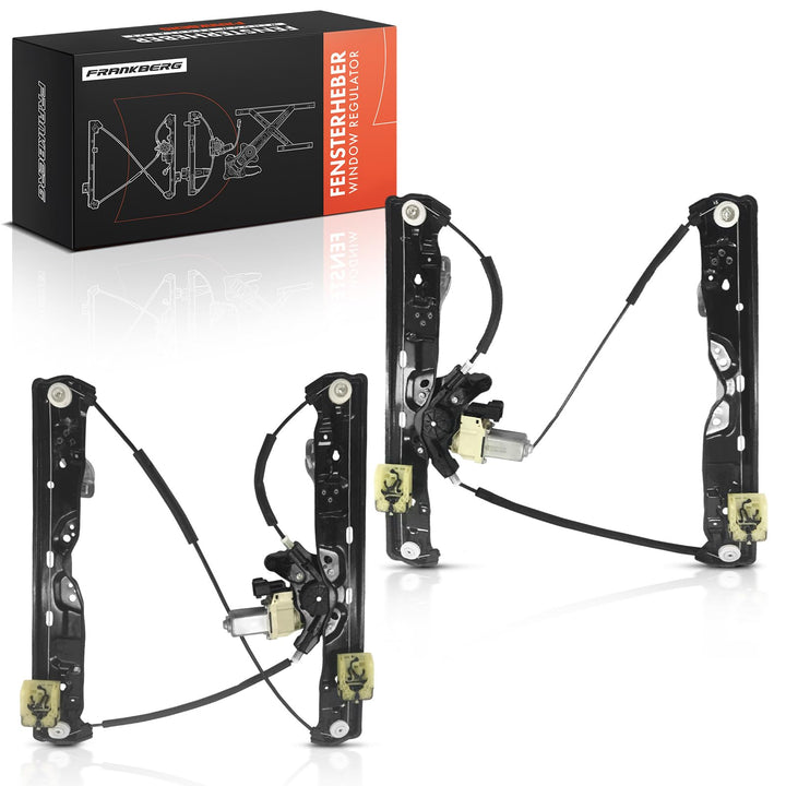 Frankberg 2x Fensterheber Fensterhebermechanik Vorne Links Rechts Kompatibel mit XF X260 3.0L 2015-2