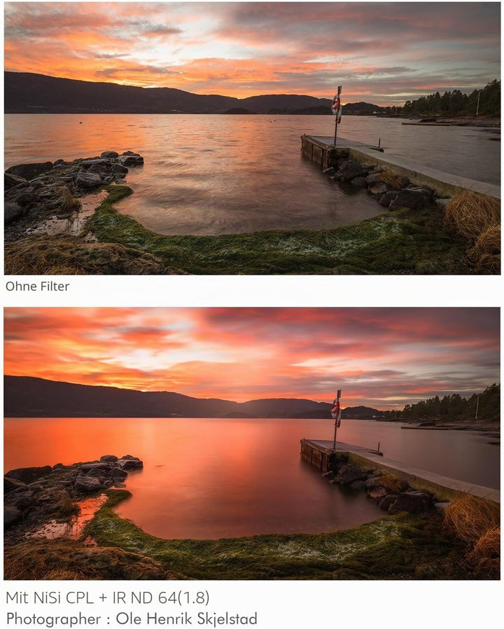 NiSi 100mm ND Filter Kit - Long Exposure Kit inklusive 100x100 mm ND8 (0,9), ND64 (1,8), ND1000 (3.0