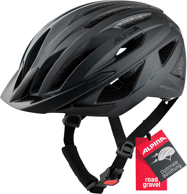ALPINA PARANA - Leichter, Individuell Anpassbarer Touren Fahrradhelm Mit Fliegennetz Für Erwachsene,