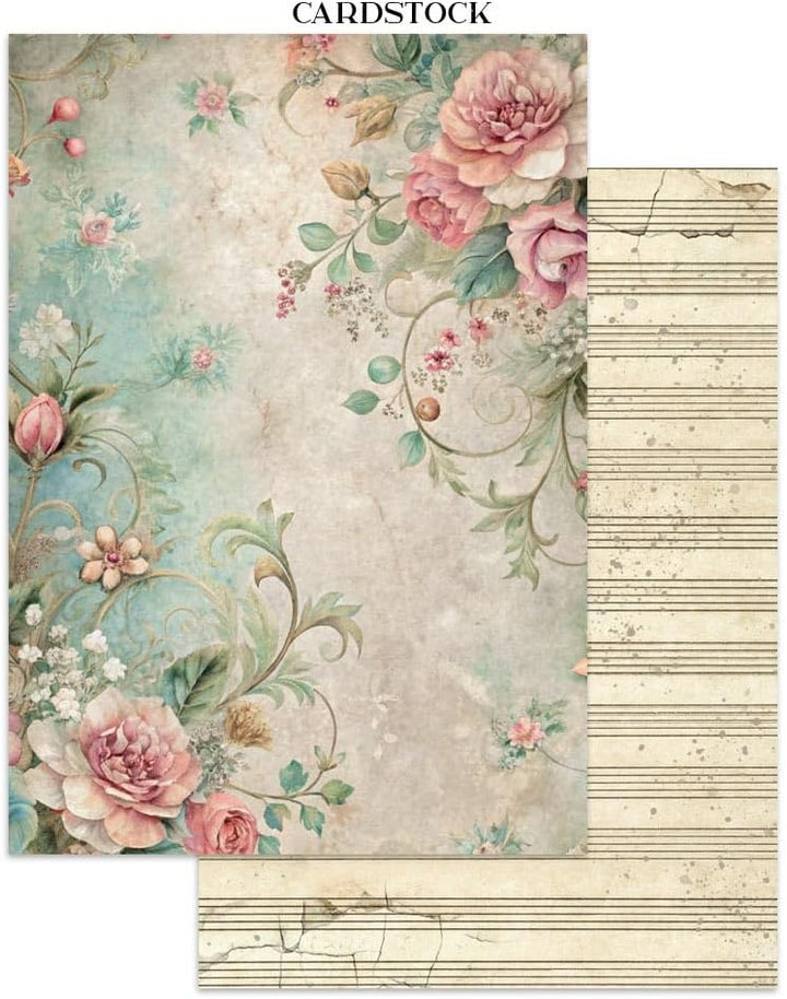 Stamperia - Junk Journal Stickers, Cut-Outs, and Backgrounds for Scrapbooks, Albums, Card Making, Bu