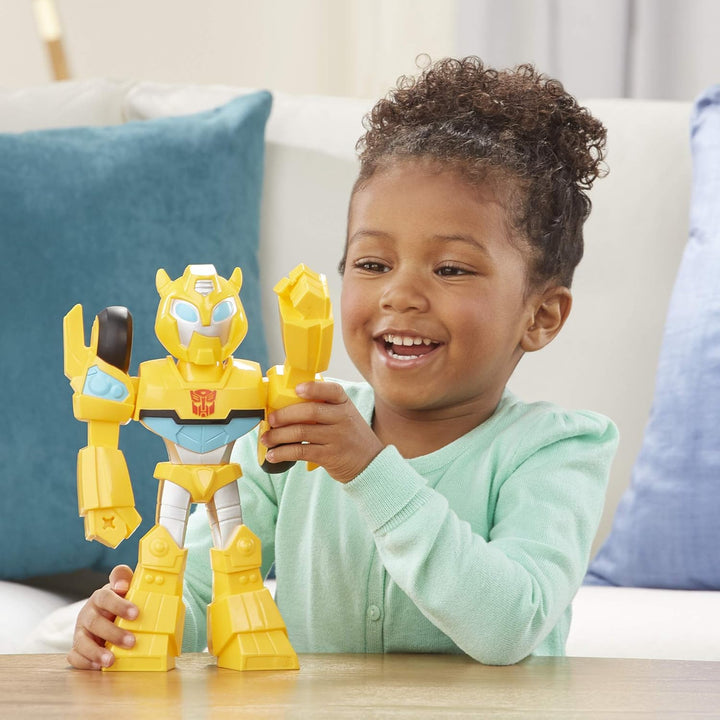 Transformers Playskool Heroes Rescue Bots Academy Mega Mighties Bumblebee Sammelfigur, 25,4 cm Robot