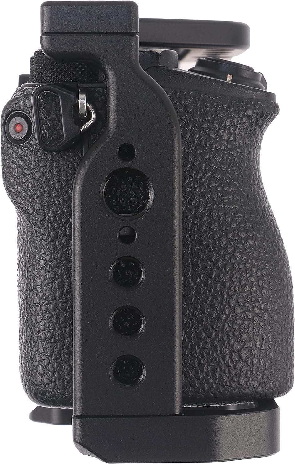 A6000 A6500 Cage, Hersmay Kamerakäfig Aluminium Camera Cage für Sony A6500 A6400 A6300 A6000 A6100