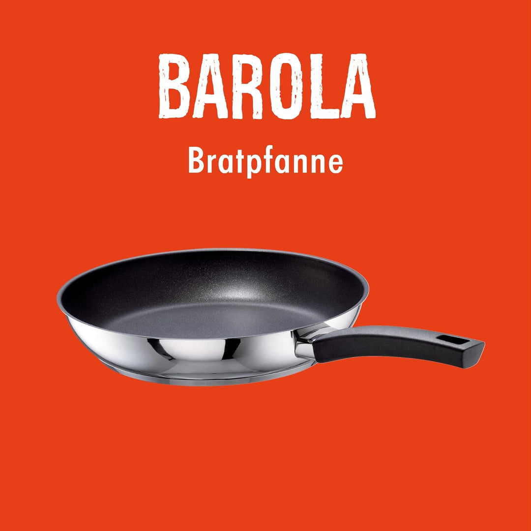 Rohe Germany Bratpfanne Barola 20 cm, antihaftbeschichtet mit DIAMAS-PRO-Qualitätsbeschichtung, alum