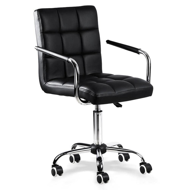 Yaheetech Bürostuhl ergonomischer Schreibtischstuhl Drehstuhl Drehocker Arbeitshocker mit abnehmbare