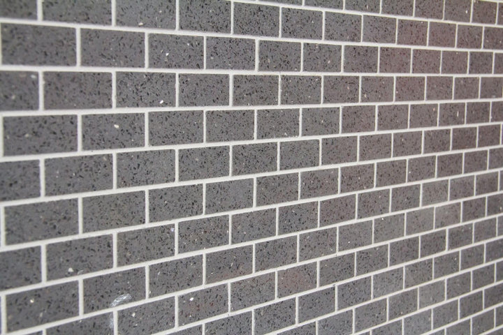 Mosaik Brick Artifical grau Artifical Kunstharzmosaik Fliesenspiegel, Mosaikstein Format: 23x48x8 mm