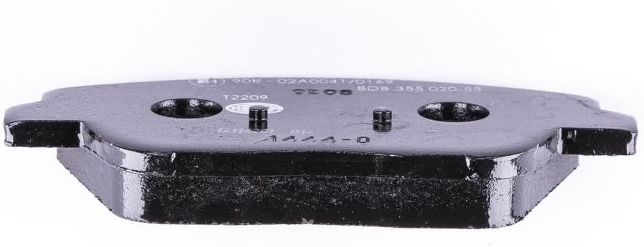 HELLA PAGID 8DB 355 020-551 Bremsbelagsatz - T2209 - Dicke/Stärke: 17.7mm - mit akustischer Verschle