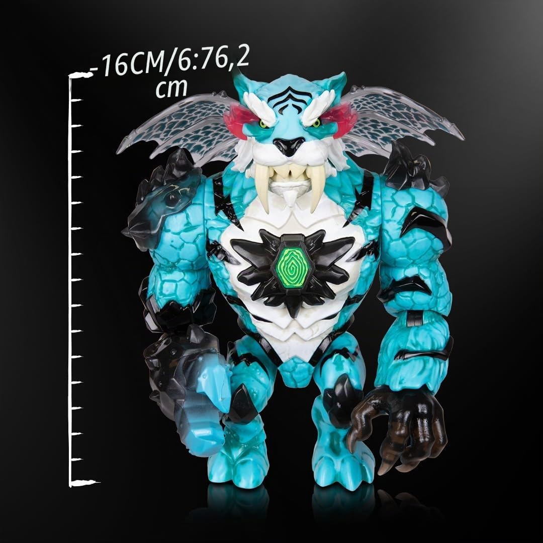MrBeast Lab – Collector-Figur – Apex-Sammelfigur Tiger; 15,8 cm gross; extrem detailliert; Premium-V