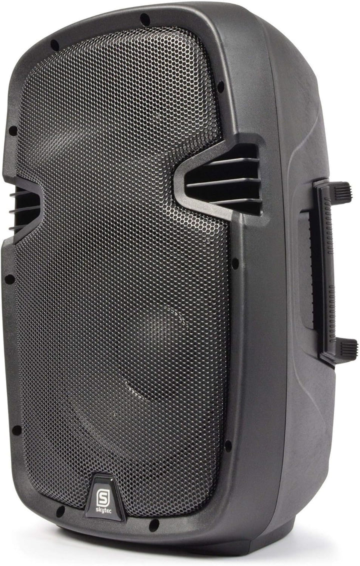 Vonyx SPJ-1000ABT Aktivlautsprecher 400 W mit 10-Zoll-Tieftöner, Bluetooth, MP3-Player und Fernbedie