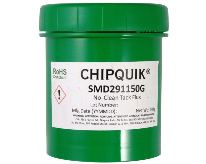 Tack Flux No-Clean SMD291 in 150 g Dose 150g, 150g