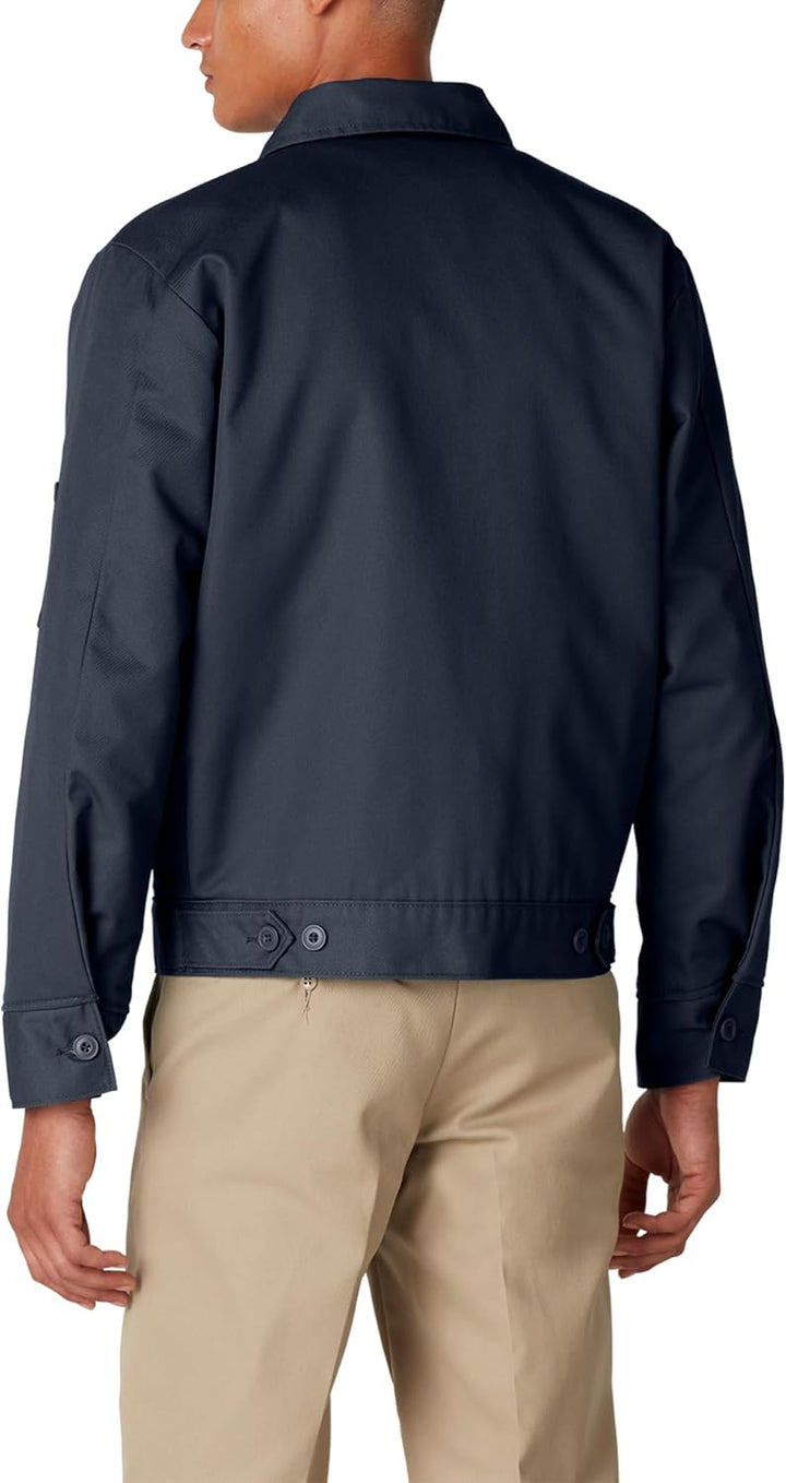 Dickies Herren LND Eisenhower Jk Jacke M Tall dunkles marineblau, M Tall dunkles marineblau