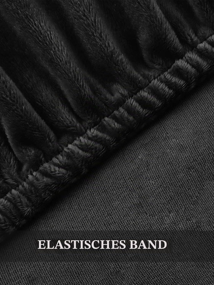 LANSHENG Stretchy XL Stuhlbezüge für Esszimmerstühle, Stretch Spandex mit Gummiband Stuhlbezug,Velve