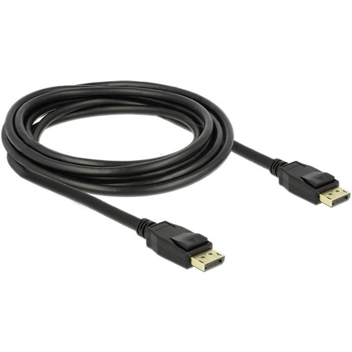 DeLock Kabel DisplayPort 1.2 Stecker > DisplayPort Stecker 3 m schwarz 4K