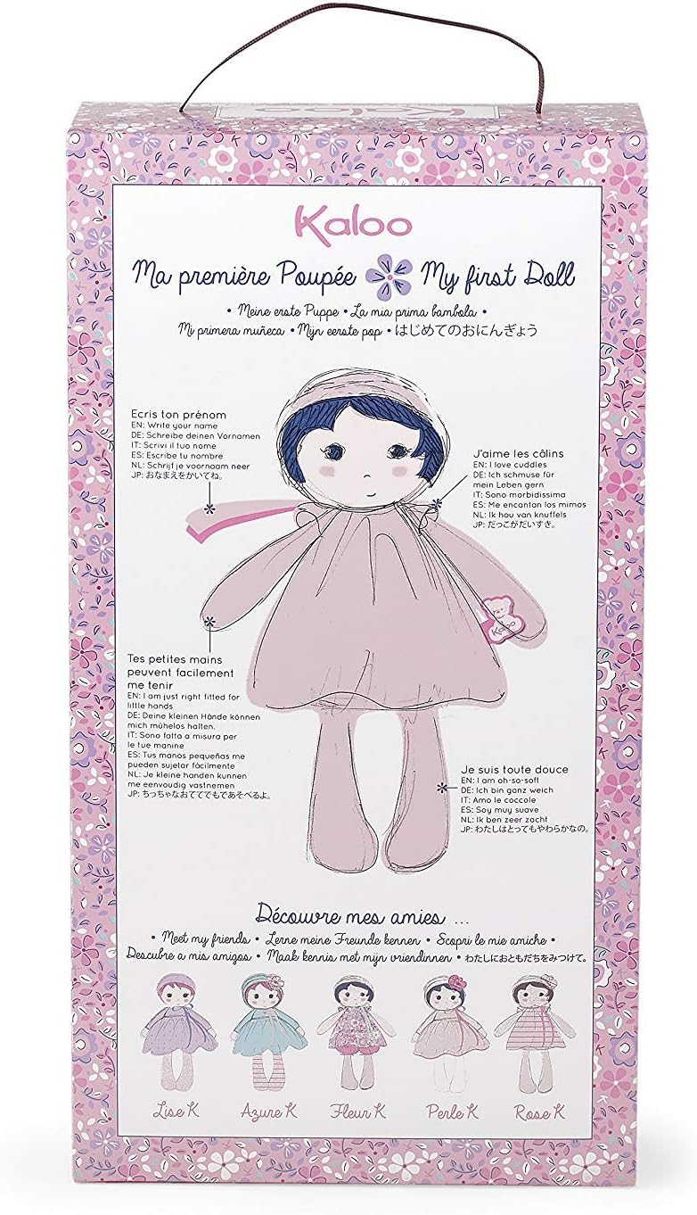 Jura Toys K962075 'Kaloo Tendresse My First Fleur K' Doll (Large) 32 cm, 32 cm