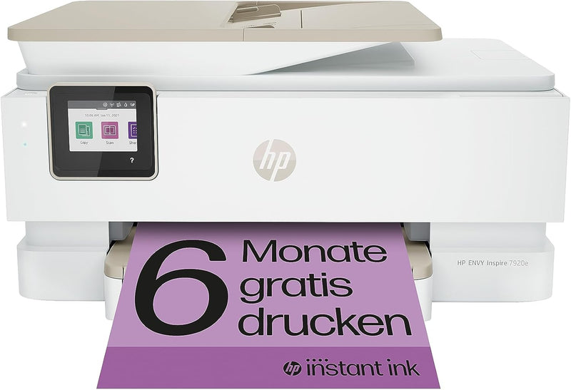 HP Envy Inspire 7920e Multifunktionsdrucker, Tintenstrahldrucker, 6 Monate gratis drucken mit HP Ins